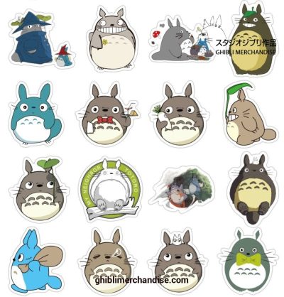 10/50Pcs Totoro Waterproof Stickers