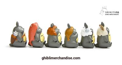 12Pcs/lot Totoro Hat Cute Figurines Toys