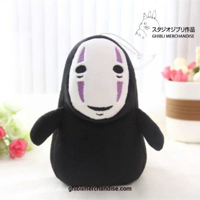 15Cm Spirited Away No Face Plush Toy Purple