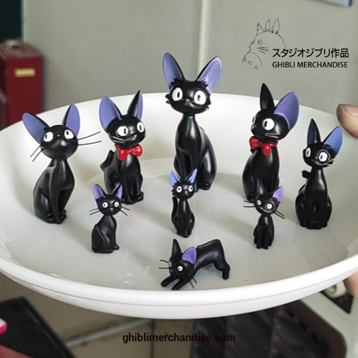 18 New Style Kikis Delivery Service Black Cat Figures