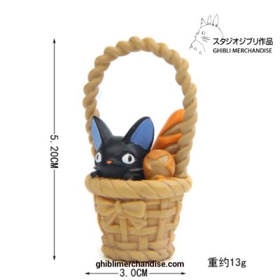 18 New Style Kikis Delivery Service Black Cat Figures Basket A