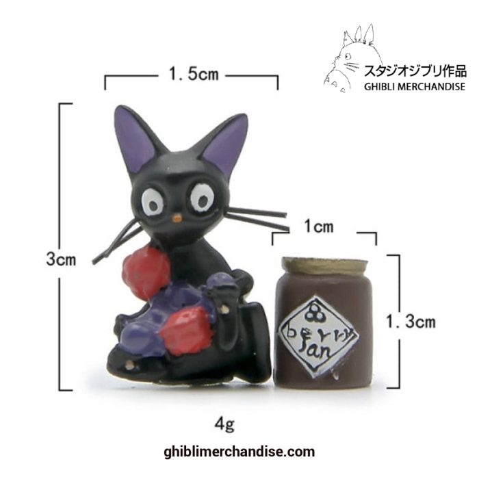 18 New Style Kikis Delivery Service Black Cat Figures E