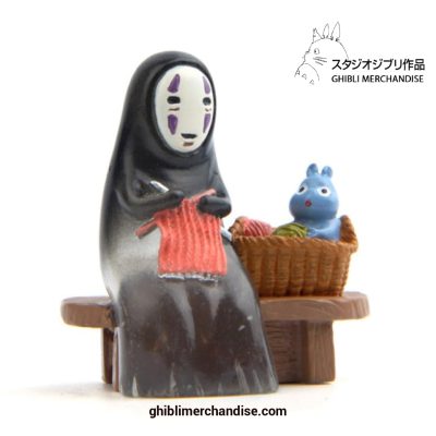 2022 Cute Spirited Away No Face Man Action Figure Black