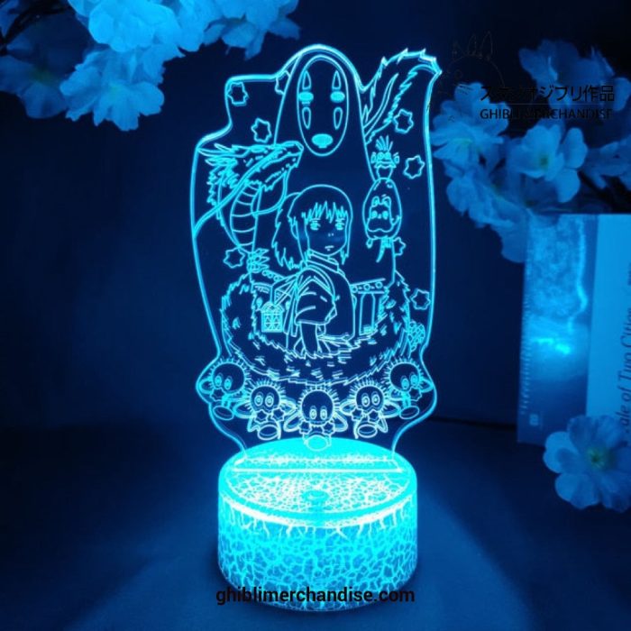 2022 Spirited Away Led Lamp Night Light Lava Base / 7 Color No Remote