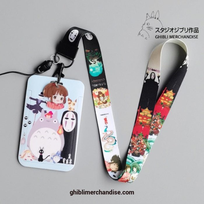 2022 Studio Ghibli Lanyard For Keychain Id Card 9