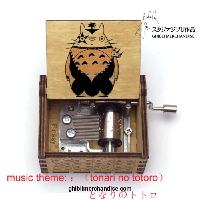 30 Patterns Wodden Totoro Music Box 4