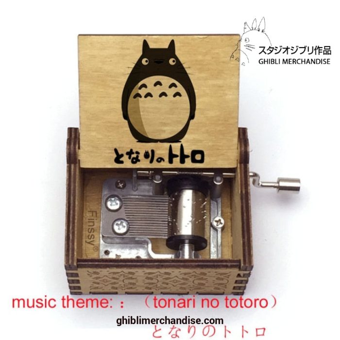 30 Patterns Wodden Totoro Music Box 45