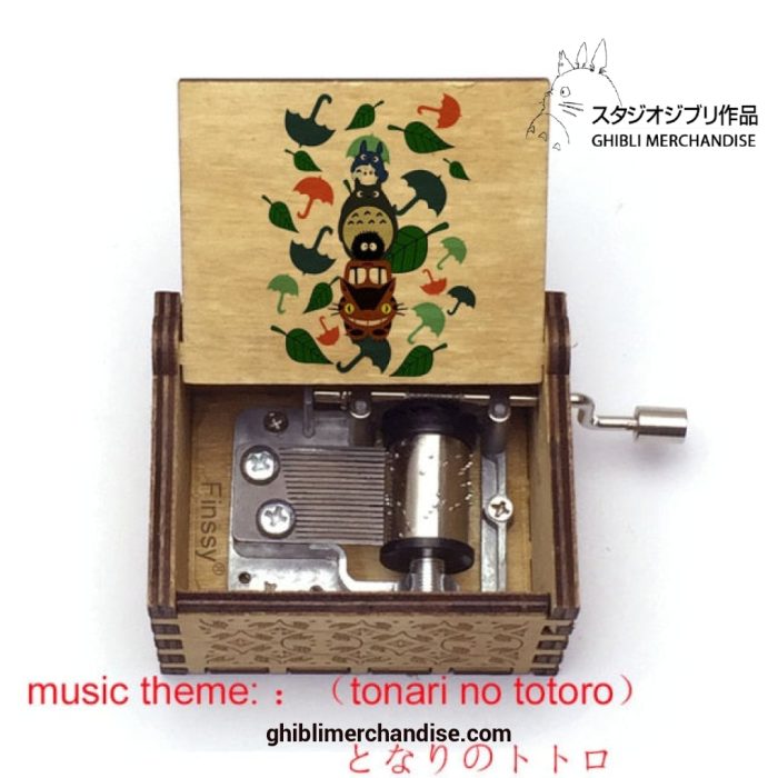 30 Patterns Wodden Totoro Music Box 51