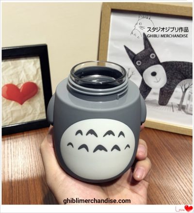 300Ml Cute Totoro Glass Water Bottle