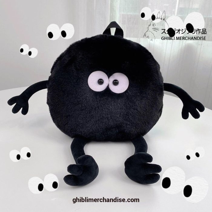 30Cm Black Dust Elf Plush Bag