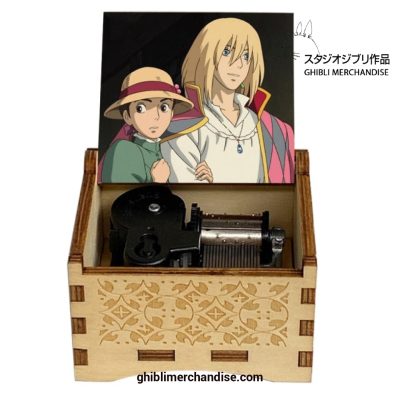 50 Types Howls Moving Castle Wooden Music Box 14