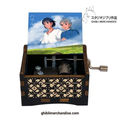 50 Types Howls Moving Castle Wooden Music Box 16