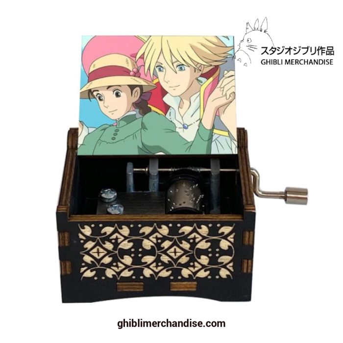 50 Types Howls Moving Castle Wooden Music Box 17