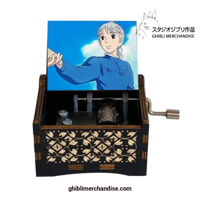 50 Types Howls Moving Castle Wooden Music Box 18