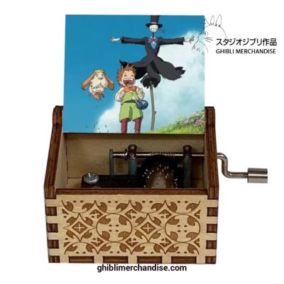 50 Types Howls Moving Castle Wooden Music Box 21