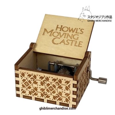 50 Types Howls Moving Castle Wooden Music Box 23