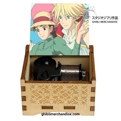 50 Types Howls Moving Castle Wooden Music Box 25