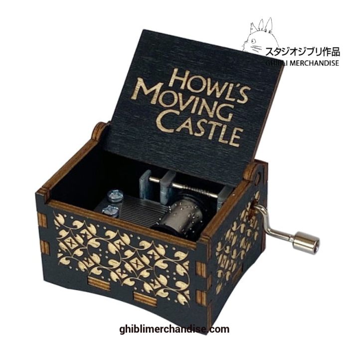 50 Types Howls Moving Castle Wooden Music Box 34