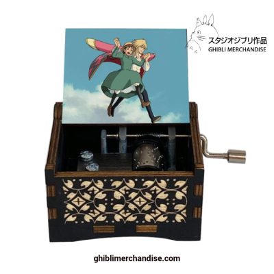 50 Types Howls Moving Castle Wooden Music Box 4