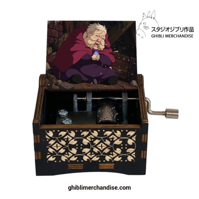 50 Types Howls Moving Castle Wooden Music Box 41