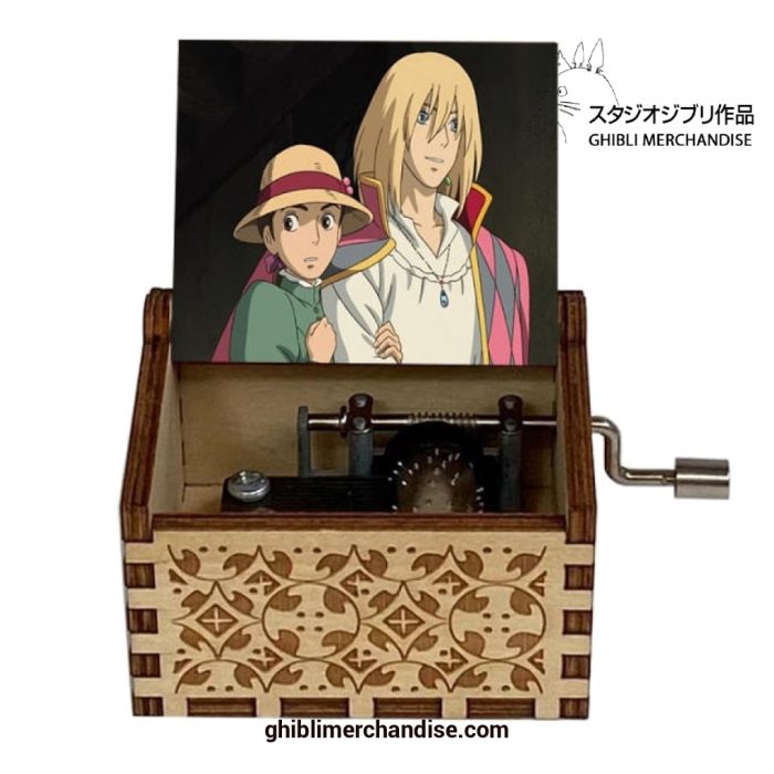 50 Types Howls Moving Castle Wooden Music Box 47