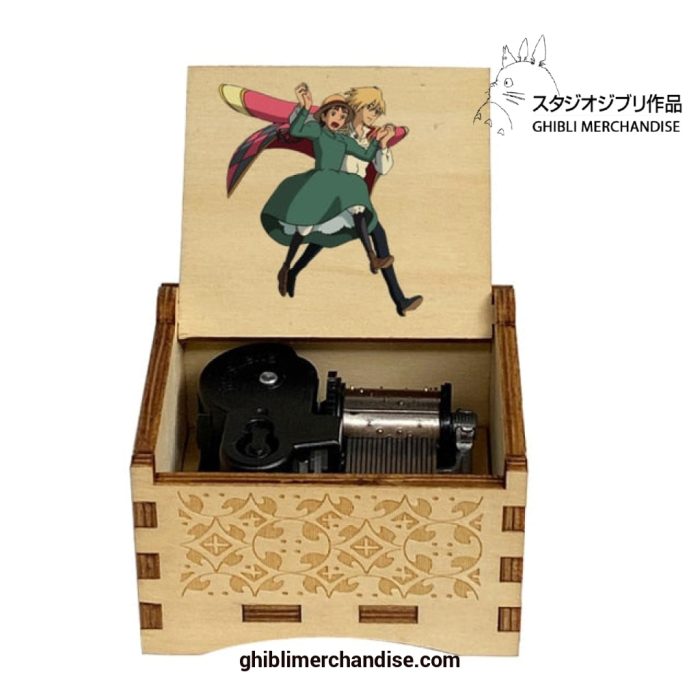 50 Types Howls Moving Castle Wooden Music Box 51