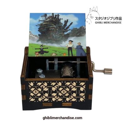 50 Types Howls Moving Castle Wooden Music Box 9