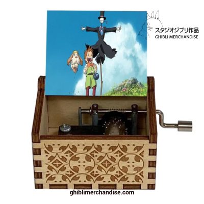 50 Types Howls Moving Castle Wooden Music Box