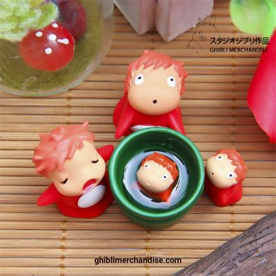 8 New Types Ponyo Figure Home Decoration