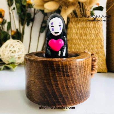 8 Type Handmade Cute No Face Man Wooden Music Box 3