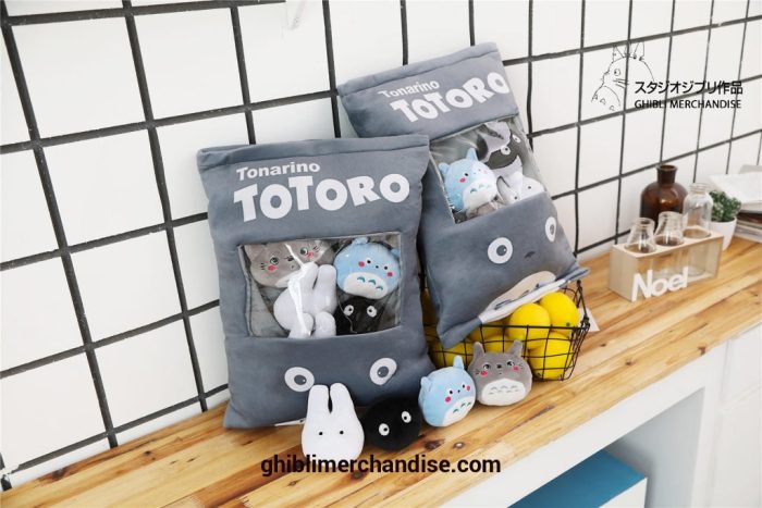 8Pcs/lots Totoro Snack Pillow Dolls