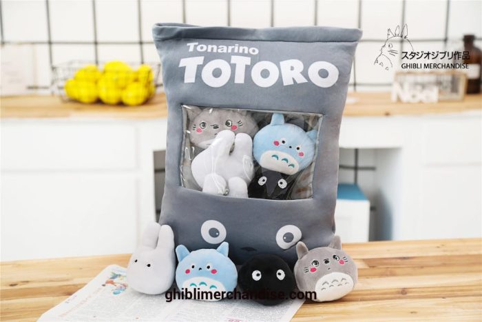 8Pcs/lots Totoro Snack Pillow Dolls