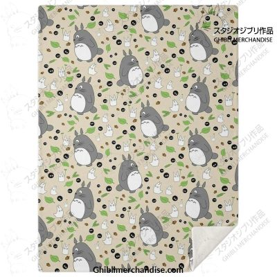 Baby Totoro Microfleece Blanket M Premium - Aop