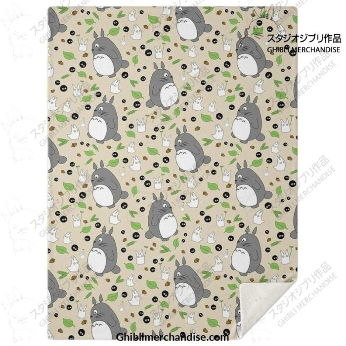 Baby Totoro Microfleece Blanket M Premium - Aop