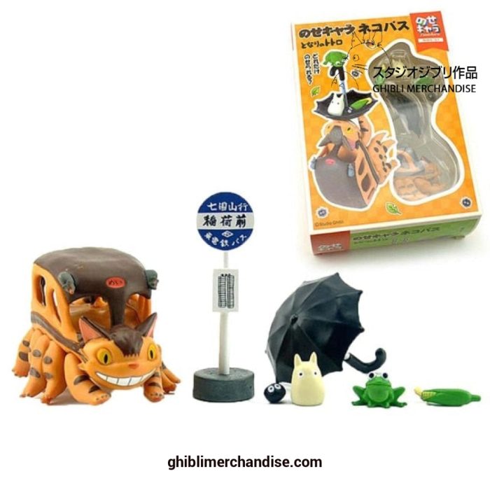 Cat Bus Figure Toys