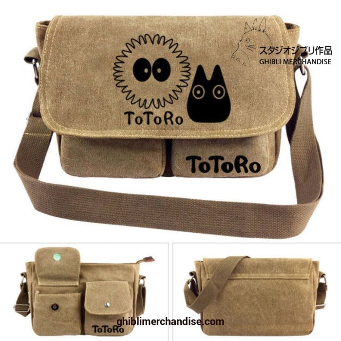 Classic My Neighbor Totoro Canvas Handbag Shoulder Bag Style 4