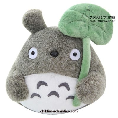 Cute Lotus Leaf Totoro Plush Toy Limited Stock 32Cm