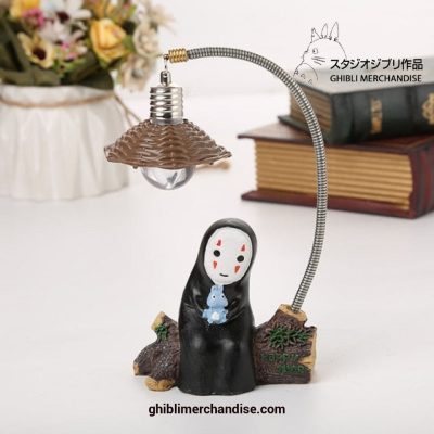 Cute Spirited Away No Face Man Led Lamp Resin Figure C