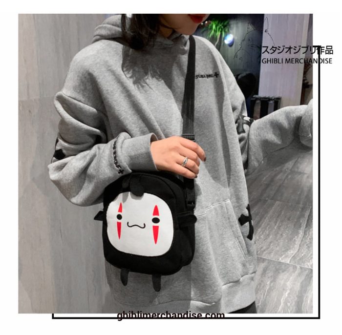 Cute Spirited Away No Face Man Plush Bag