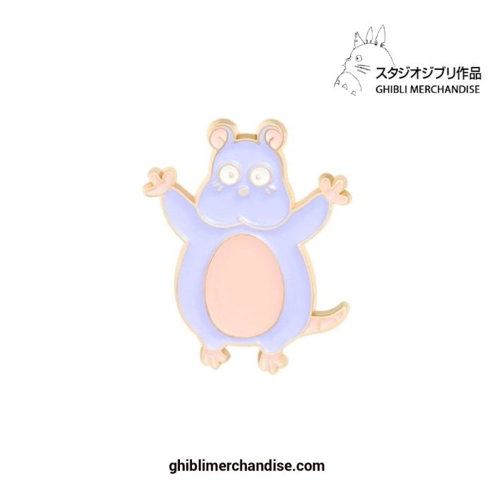 Cute Spirited Away Yellow Duck Mouse Coal Bailong Haku Enamel Pin Style 5