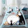 Cute Studio Ghibli Characters Bedding Set