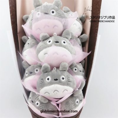 Cute Totoro Plush Flower Bouquet Creative Gift For Graduation/birthday/valentine