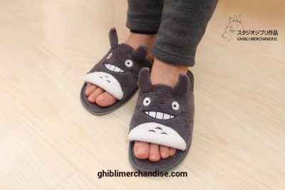 Cute Totoro Plush Winter Warm Slippers