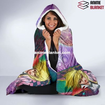 Enlightened Howls Moving Castle Hooded Blanket