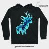 Forest Spirit Night Chibi Hoodie Black / S