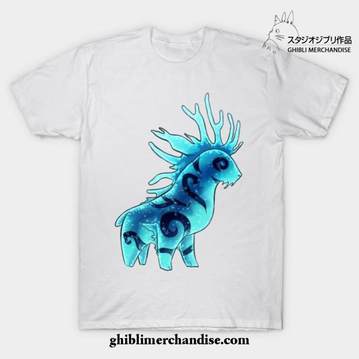 Forest Spirit Night Chibi T-Shirt White / S