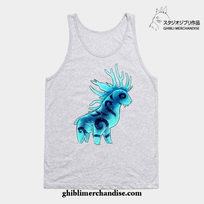 Forest Spirit Night Chibi Tank Top Gray / S