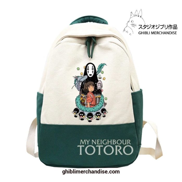 Funny Studio Ghibli Canvas Backpack 2