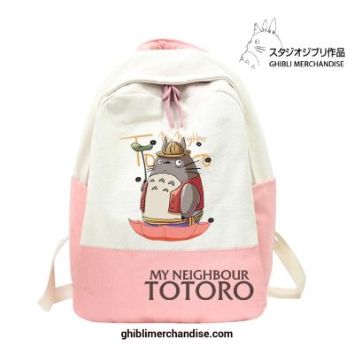 Funny Studio Ghibli Canvas Backpack 6