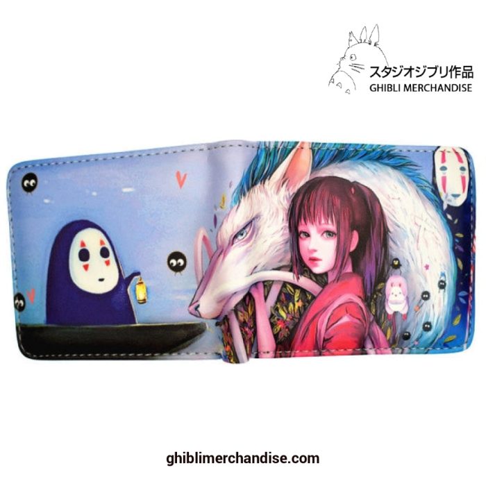 Hot 3D Print Spirited Away Wallet 1